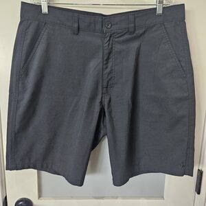 Hang Ten Charcoal Flat Front Shorts